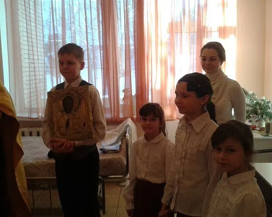 Разговор после молебна