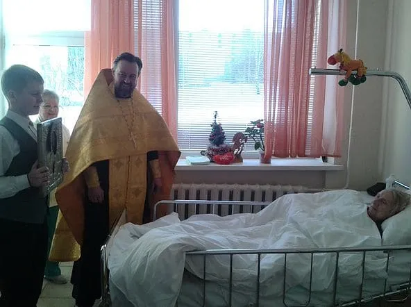 Разговор после молебна